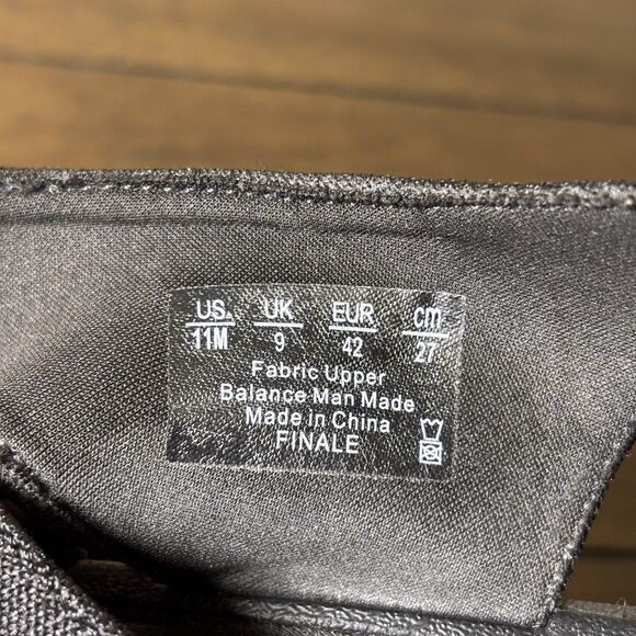 Bzees Finale Sandals Woman's Size 11 M Elastic Strappy Black Wedge Shimmer Shoes - Picture 10 of 12